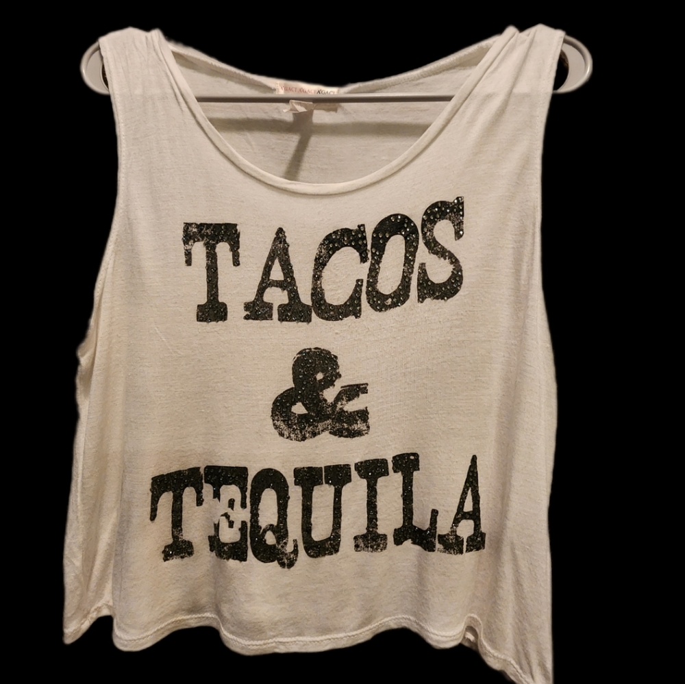 Comfortable Shirt, Woman, Small, Tacos and Tequila